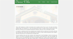 Desktop Screenshot of diorosvilla.com